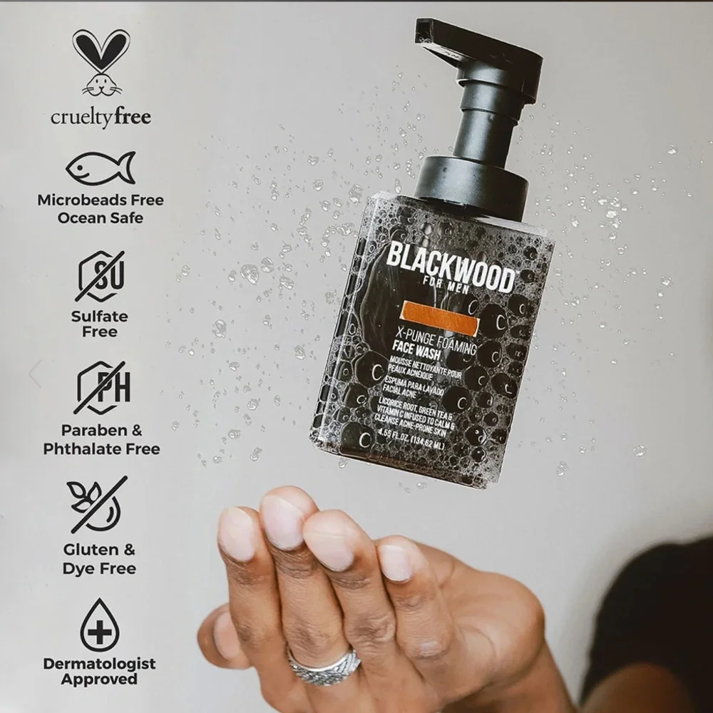 Blackwood For Men X-Punge Foaming Face Wash